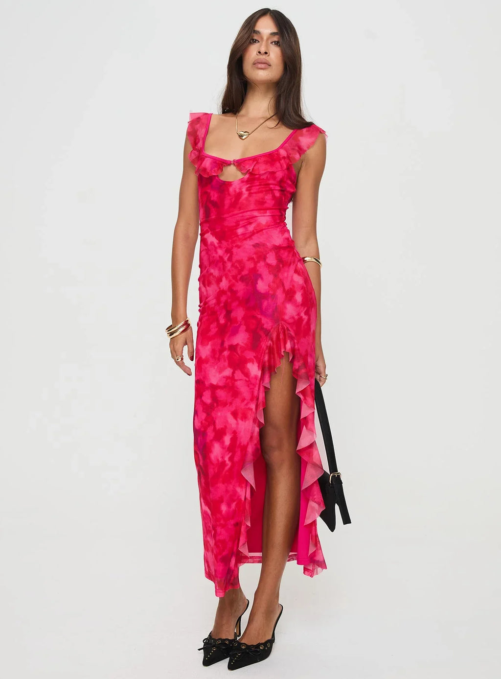 Ceri Maxi Dress Pink