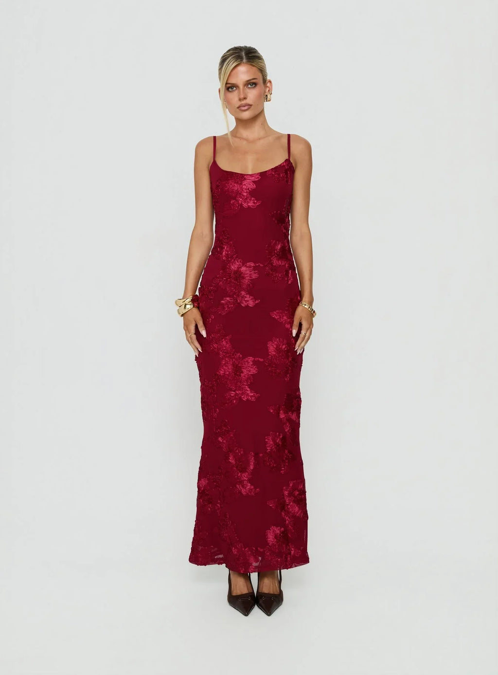 Jacalyn Maxi Dress Red