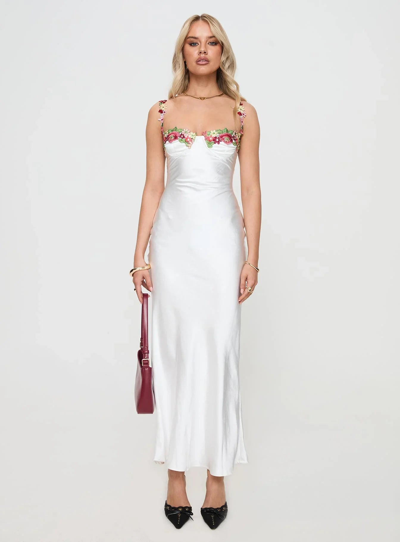 Kenzie Maxi Dress White