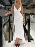 Makaia Balconette Maxi Dress White
