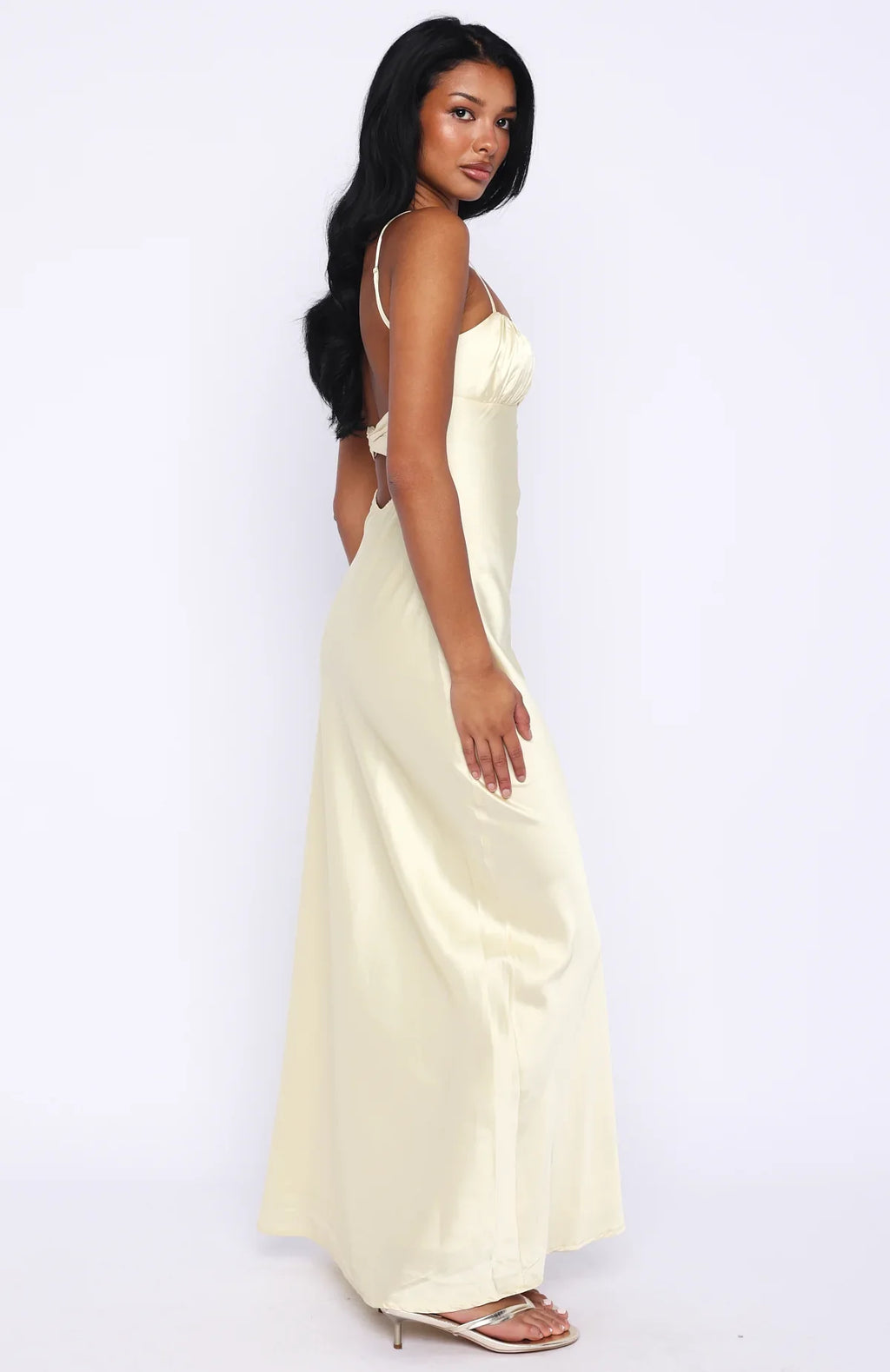 Change Locations Maxi Dress Lemon