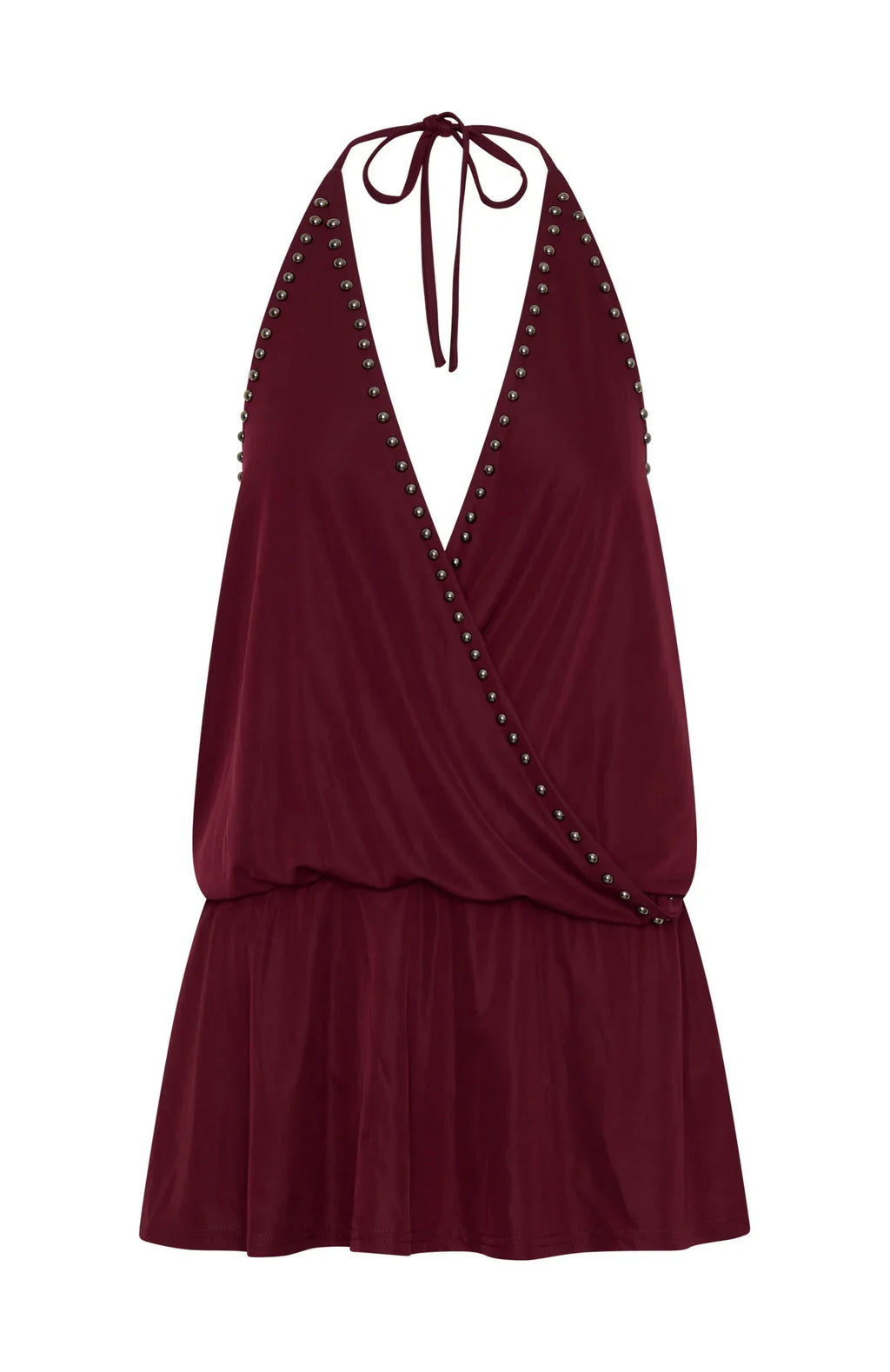 Favourite Moment Mini Dress Cherry Cola