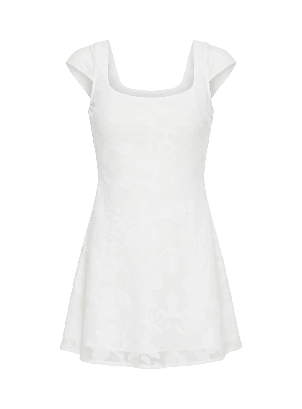 Lucienna Mini Dress White Floral