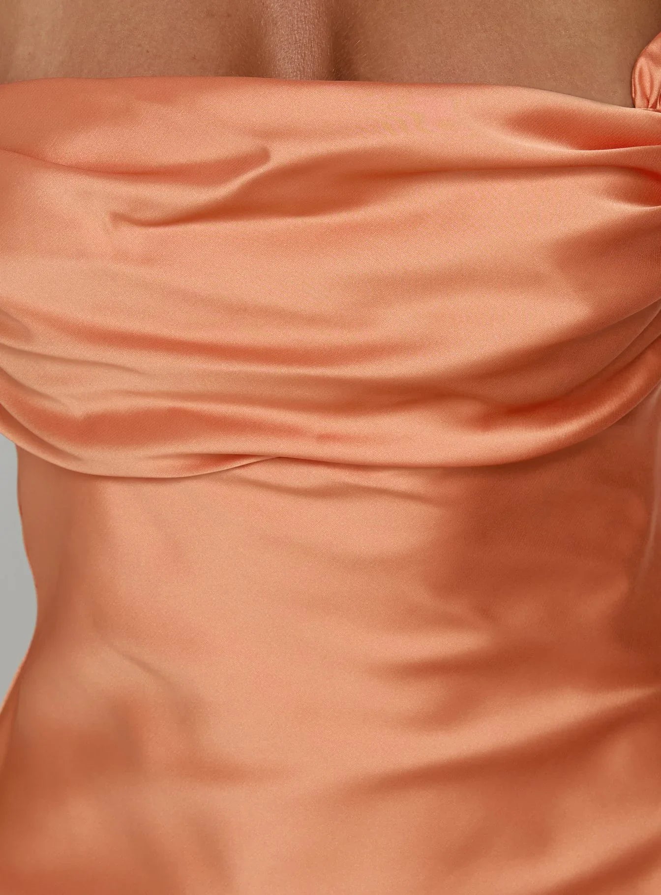 Azura Off The Shoulder Maxi Dress Orange