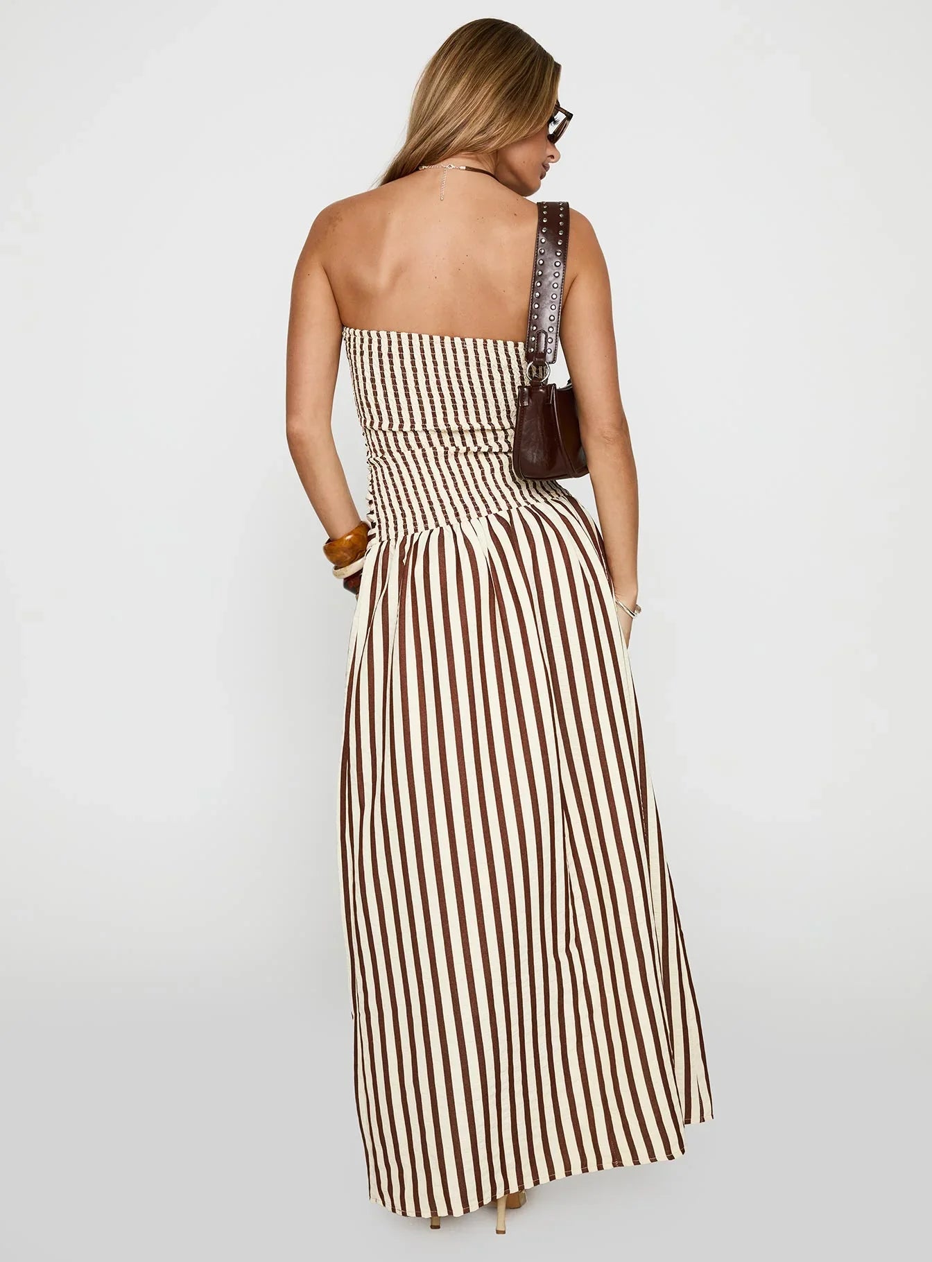 Adessa Strapless Maxi Dress Multi